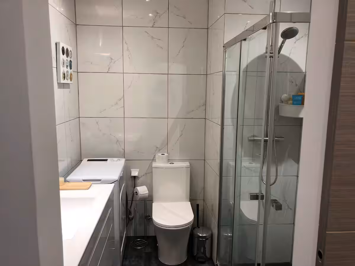 Casa de banho do apartamento